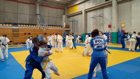 Judoisti na mednarodnih pripravah v Izoli uspešni tudi na izpitih za rjavi pas (3)